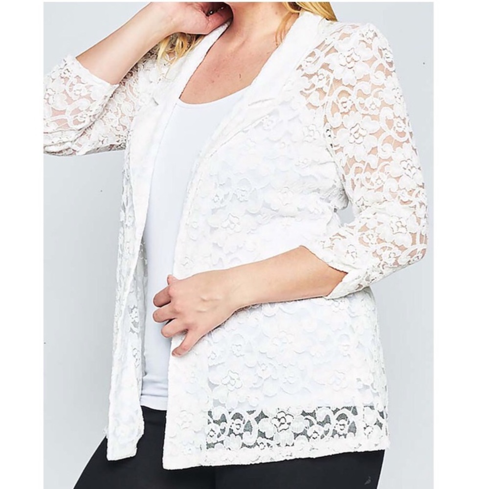 Lace Blazer